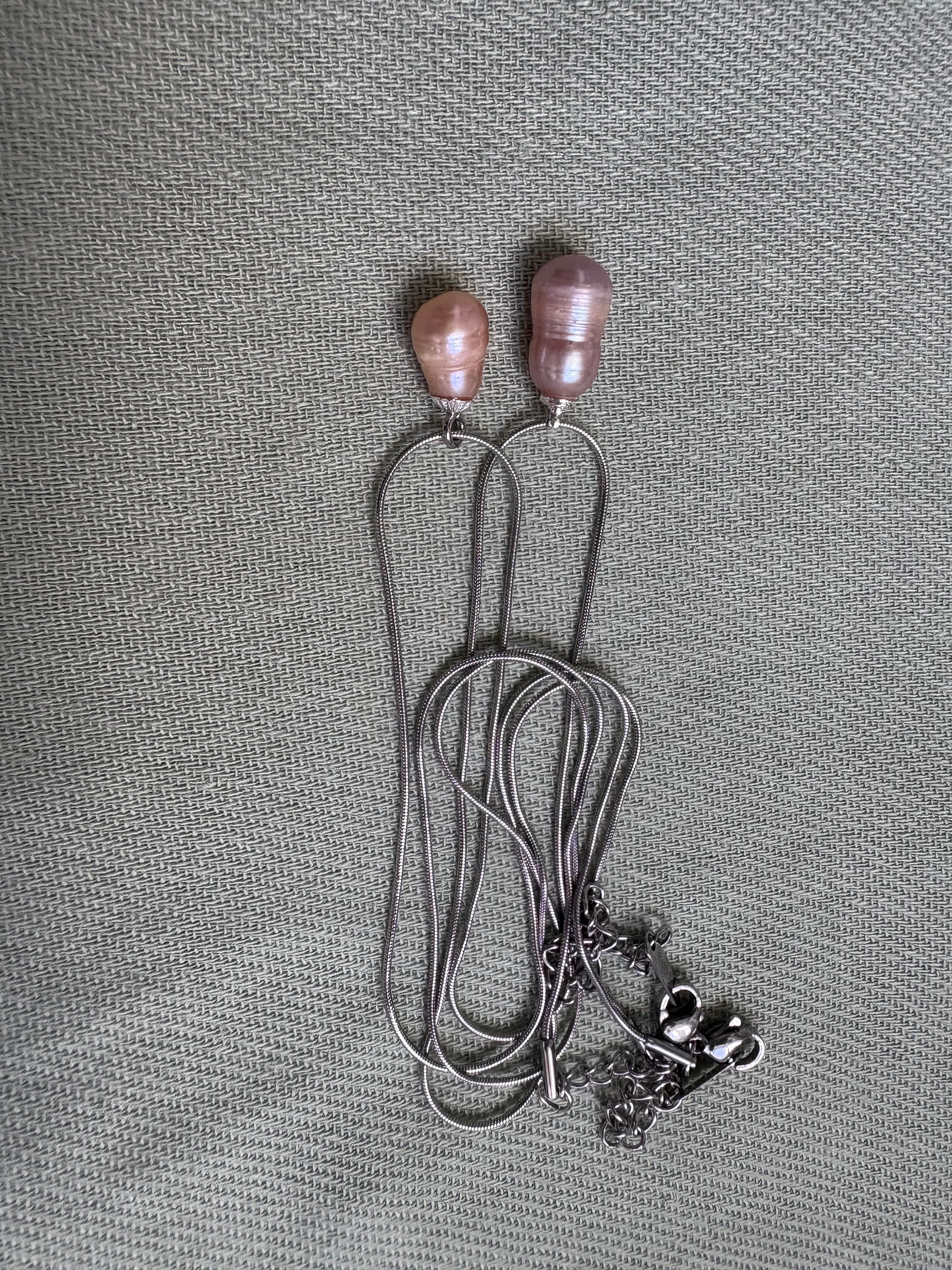 不規則珍珠項煉（禾力珍珠概念禮品，原創作品）